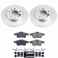 Z23 Daily Driver Premium Carbon-Fiber Ceramic Brake Pad and Fully Coated Rotor Kit for 2006-2009 Pontiac Solstice