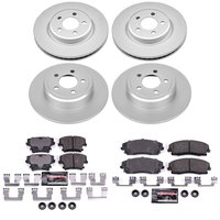 Z23 Daily Driver Premium Carbon-Fiber Ceramic Brake Pad and Fully Coated Rotor Kit for 2006-2023 Dodge Charger