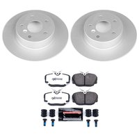 Z36 Truck & Tow Premium Carbon-Fiber Ceramic Brake Pad and Fully Coated Rotor Kit for 1999-2004 Land Rover Discovery