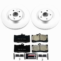 Z23 Daily Driver Premium Carbon-Fiber Ceramic Brake Pad and Fully Coated Rotor Kit for 2016-2025 Lexus RC300