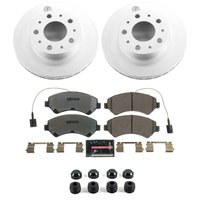 Z36 Truck & Tow Premium Carbon-Fiber Ceramic Brake Pad and Fully Coated Rotor Kit for 2014-2025 Ram ProMaster 2500
