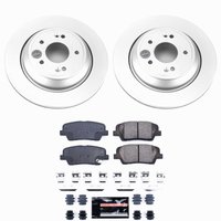 Z23 Daily Driver Premium Carbon-Fiber Ceramic Brake Pad and Fully Coated Rotor Kit for 2015-2017 Kia K900