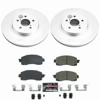 Z23 Daily Driver Premium Carbon-Fiber Ceramic Brake Pad and Fully Coated Rotor Kit for 2018-2023 Subaru Crosstrek