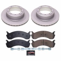 Z36 Truck & Tow Premium Carbon-Fiber Ceramic Brake Pad and Fully Coated Rotor Kit