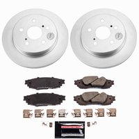 Z23 Daily Driver Premium Carbon-Fiber Ceramic Brake Pad and Fully Coated Rotor Kit for 2018-2026 Toyota Camry
