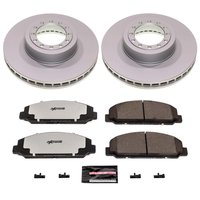 Z36 Truck & Tow Premium Carbon-Fiber Ceramic Brake Pad and Fully Coated Rotor Kit