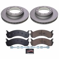 Z36 Truck & Tow Premium Carbon-Fiber Ceramic Brake Pad and Fully Coated Rotor Kit