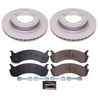 Z36 Truck & Tow Premium Carbon-Fiber Ceramic Brake Pad and Fully Coated Rotor Kit