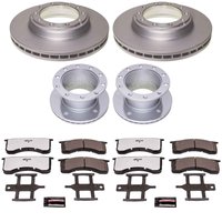 Z36 Truck & Tow Premium Carbon-Fiber Ceramic Brake Pad and Fully Coated Rotor Kit