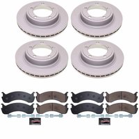 Z36 Truck & Tow Premium Carbon-Fiber Ceramic Brake Pad and Fully Coated Rotor Kit