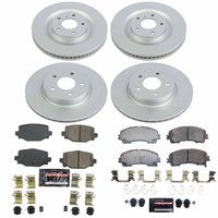 Z23 Daily Driver Premium Carbon-Fiber Ceramic Brake Pad and Fully Coated Rotor Kit for 2019-2025 INFINITI QX50