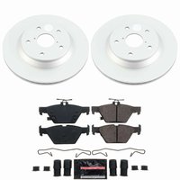 Z23 Daily Driver Premium Carbon-Fiber Ceramic Brake Pad and Fully Coated Rotor Kit for 2019-2024 Subaru Forester