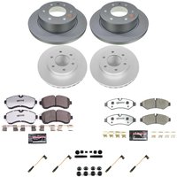 Z36 Truck & Tow Premium Carbon-Fiber Ceramic Brake Pad and Fully Coated Rotor Kit for 2019-2025 Mercedes-Benz Sprinter 2500