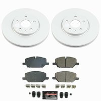 Z23 Daily Driver Premium Carbon-Fiber Ceramic Brake Pad and Fully Coated Rotor Kit for 2020-2024 Cadillac XT4
