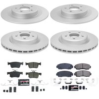 Z23 Daily Driver Premium Carbon-Fiber Ceramic Brake Pad and Fully Coated Rotor Kit for 2021-2025 Acura TLX