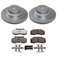 Z36 Truck & Tow Premium Carbon-Fiber Ceramic Brake Pad and Fully Coated Rotor Kit for 2006-2012 Workhorse Custom Chassis W42