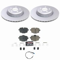 Z23 Daily Driver Premium Carbon-Fiber Ceramic Brake Pad and Fully Coated Rotor Kit for 2022-2025 BMW iX