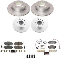 Z36 Truck & Tow Premium Carbon-Fiber Ceramic Brake Pad and Fully Coated Rotor Kit for 2022-2025 Ram ProMaster 1500