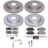Z23 Daily Driver Premium Carbon-Fiber Ceramic Brake Pad and Fully Coated Rotor Kit for 2023-2025 Chevrolet Colorado