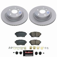 Z23 Daily Driver Premium Carbon-Fiber Ceramic Brake Pad and Fully Coated Rotor Kit for 2023-2025 Lexus RC350