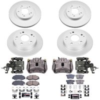 Z23 Daily Driver Premium Carbon-Fiber Ceramic Pad, Fully Coated Rotor, and Caliper Kit for 1998-2002 Honda Accord