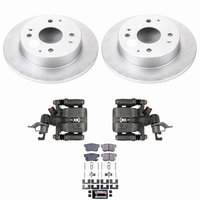 Z23 Daily Driver Premium Carbon-Fiber Ceramic Pad, Fully Coated Rotor, and Caliper Kit for 1998-2002 Honda Accord