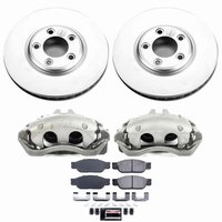 Z23 Daily Driver Premium Carbon-Fiber Ceramic Pad, Fully Coated Rotor, and Caliper Kit for 2000-2002 Jaguar S-Type