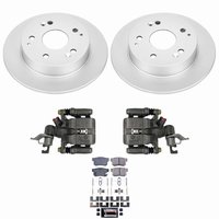 Z23 Daily Driver Premium Carbon-Fiber Ceramic Pad, Fully Coated Rotor, and Caliper Kit for 1998-2002 Honda Accord