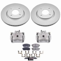 Z23 Daily Driver Premium Carbon-Fiber Ceramic Pad, Fully Coated Rotor, and Caliper Kit for 2007-2012 Nissan Versa