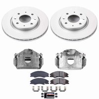 Z23 Daily Driver Premium Carbon-Fiber Ceramic Pad, Fully Coated Rotor, and Caliper Kit for 2004-2009 Kia Spectra