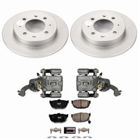 Z23 Daily Driver Premium Carbon-Fiber Ceramic Pad, Fully Coated Rotor, and Caliper Kit for 2004-2009 Kia Spectra