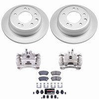 Z23 Daily Driver Premium Carbon-Fiber Ceramic Pad, Fully Coated Rotor, and Caliper Kit for 2010-2015 Hyundai Tucson