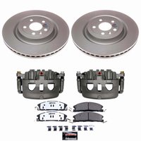 Z36 Truck and Tow Premium Carbon-Fiber Ceramic Pad, Fully Coated Rotor, and Caliper Kit for 2013-2017 Ford Explorer
