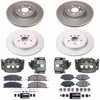 Z23 Daily Driver Premium Carbon-Fiber Ceramic Pad, Fully Coated Rotor, and Caliper Kit for 2013-2017 Ford Explorer