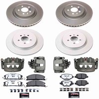 Z36 Truck and Tow Premium Carbon-Fiber Ceramic Pad, Fully Coated Rotor, and Caliper Kit for 2013-2017 Ford Explorer
