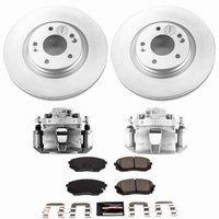 Z23 Daily Driver Premium Carbon-Fiber Ceramic Pad, Fully Coated Rotor, and Caliper Kit for 2016-2019 Hyundai Sonata