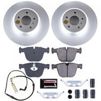 Z23 Evolution Coated Rotor and Carbon-Fiber Ceramic Brake Pad Kit for 2013-2015 BMW ActiveHybrid 7