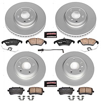 High Performance Brake Pads & Rotor Kit