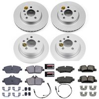 Z23 Evolution Coated Rotor and Carbon-Fiber Ceramic Brake Pad Kit for 2014-2024 Mini Cooper