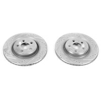 Power Stop Drilled And Slotted Brake Rotor