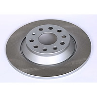 EBR1498SCR Rear Coated Hat & Edge Rotor