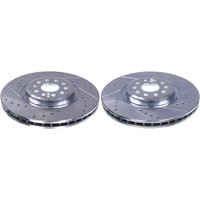 DRILLEDSLOTTED ROTOR PAIR