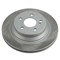 EBR686SCR Rear Coated Hat & Edge Rotor