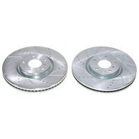 Power Stop Drilled And Slotted Brake Rotor