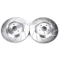 Power Stop Drilled And Slotted Brake Rotor