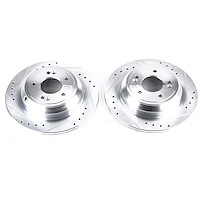 Power Stop Drilled And Slotted Brake Rotor