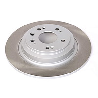 JBR1382SCR Rear Coated Hat & Edge Rotor