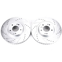 DRILLEDSLOTTED ROTOR PAIR