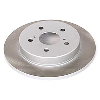 JBR1738SCR Rear Coated Hat & Edge Rotor