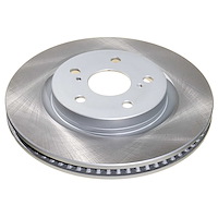 JBR1763SCR Front Coated Hat & Edge Rotor